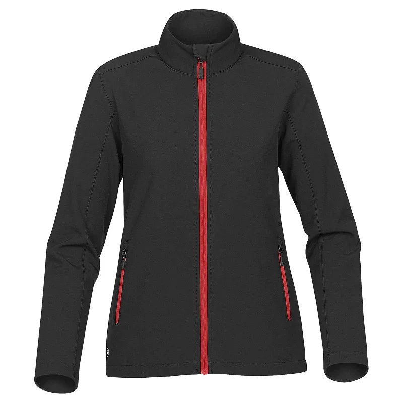 Black-Bright Red