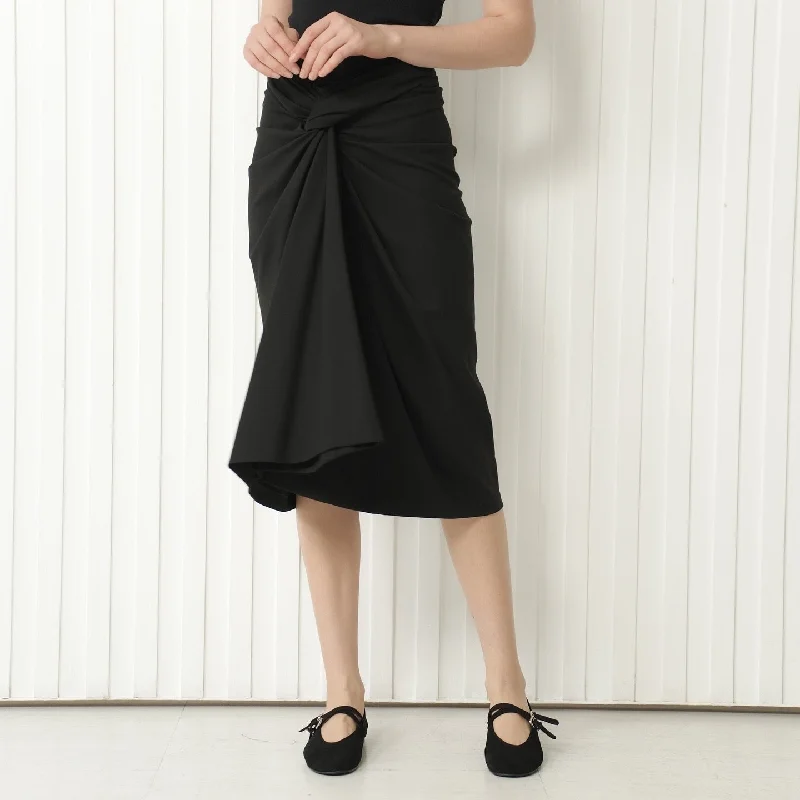 Riri Twist Detail Skirt tiered skirt playful