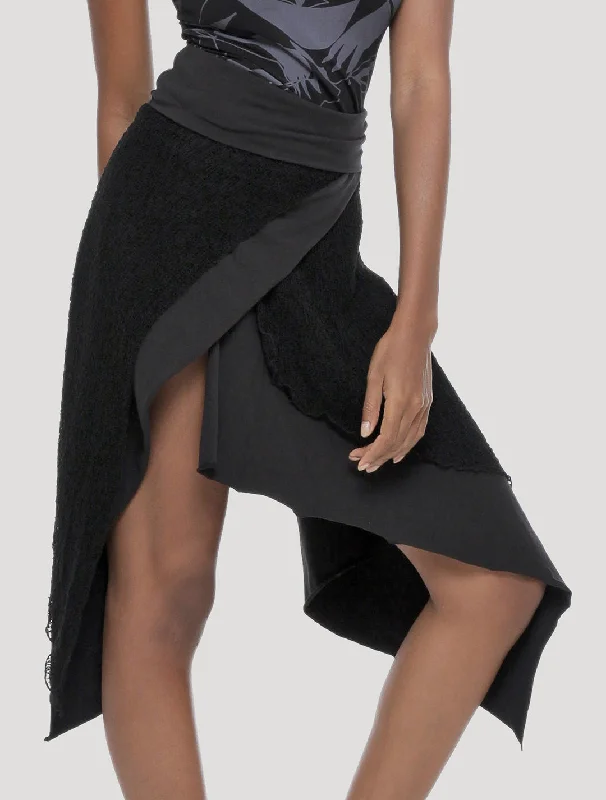 Evo Rmx Skirt velvet skirt luxurious