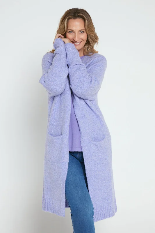 Paula Cardigan - Lavender Elegant Classic Vintage