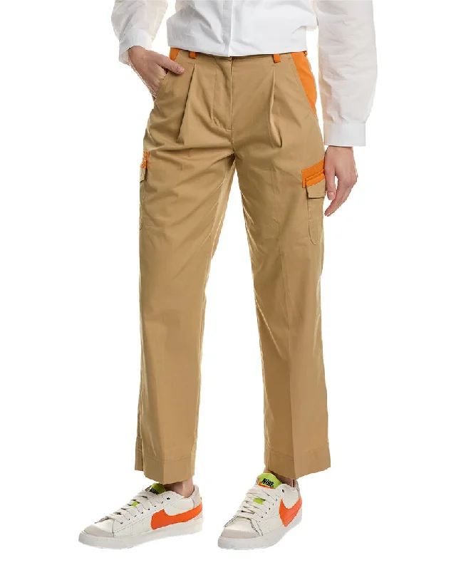 Burberry Pant Fashionable Button-Up Pants