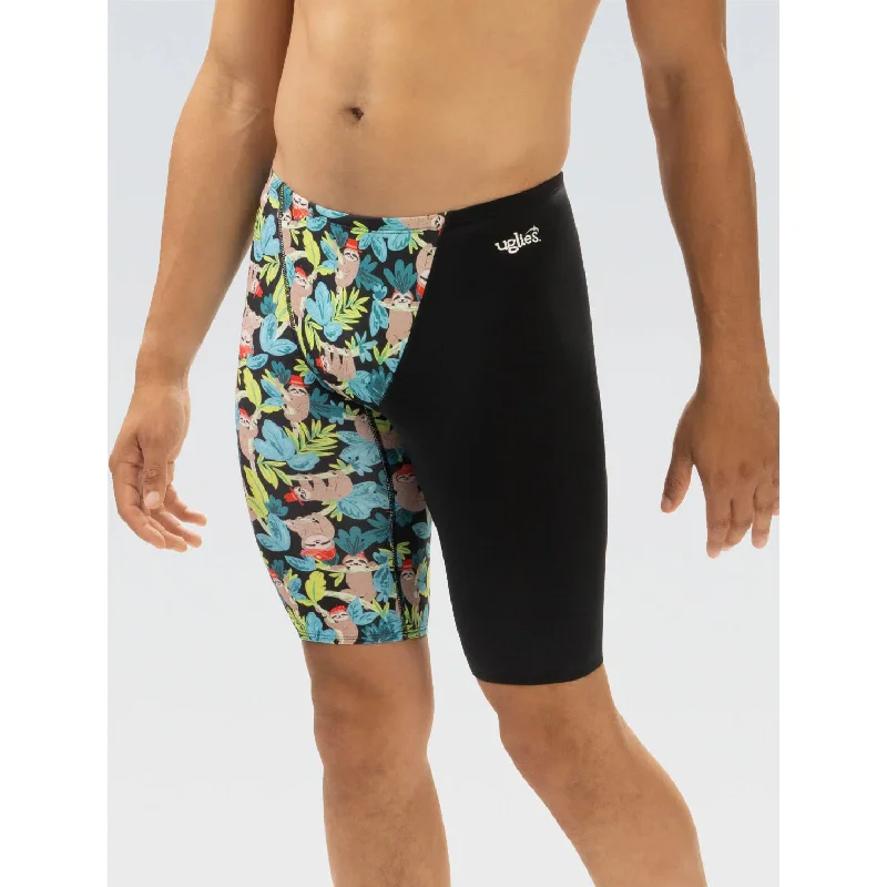 Dolfin Uglies Men's Hang Tight Jammer Swimsuit Ruffled Swimsuit Top