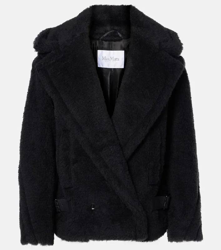 Max Mara Radice teddy jacket Wool Fabric Cashmere Fabric Tweed Fabric