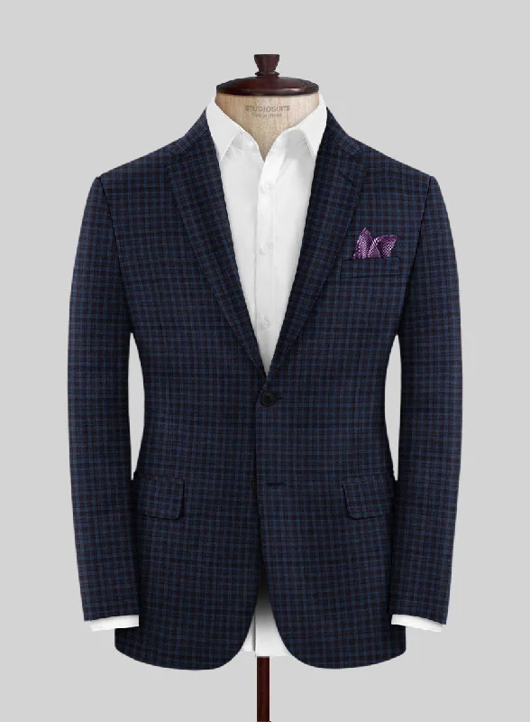 Reda Sarmen Checks Wool Jacket Chenille Jacket Brocade Jacket Lace Jacket