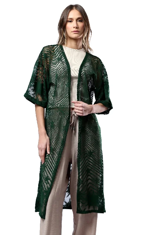 O181688 Women Cardigan Zippered Buttoned Snapped