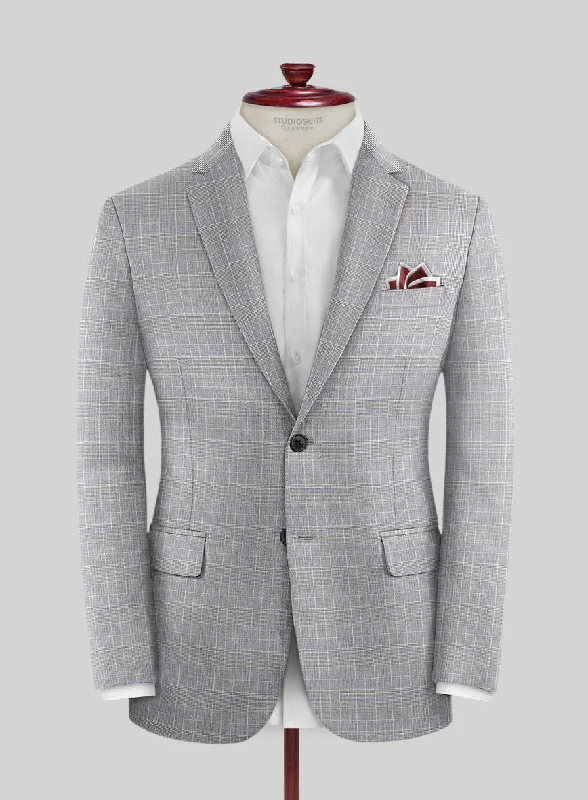 Caccioppoli Sun Dream Majoli Glen Wool Silk Jacket Insulated Jacket Fitted Jacket Loose Jacket