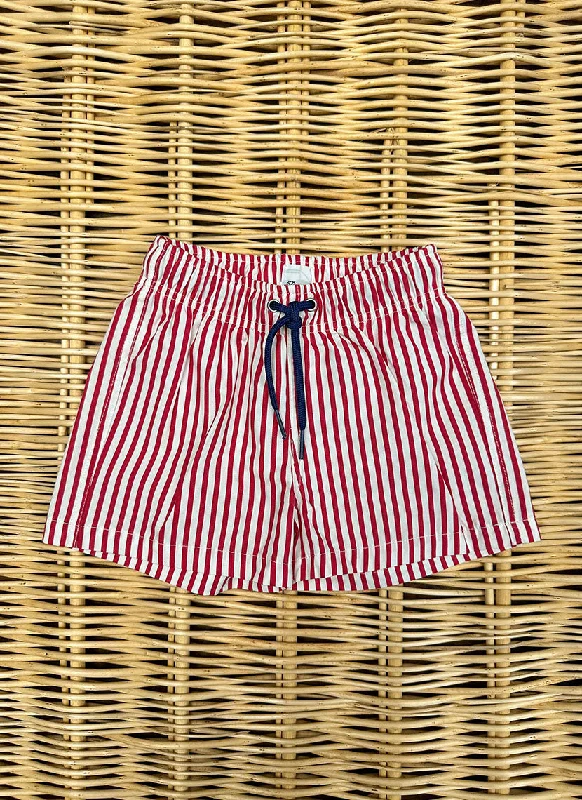 Little Stripes Swimsuit Mesh Swimsuit Top