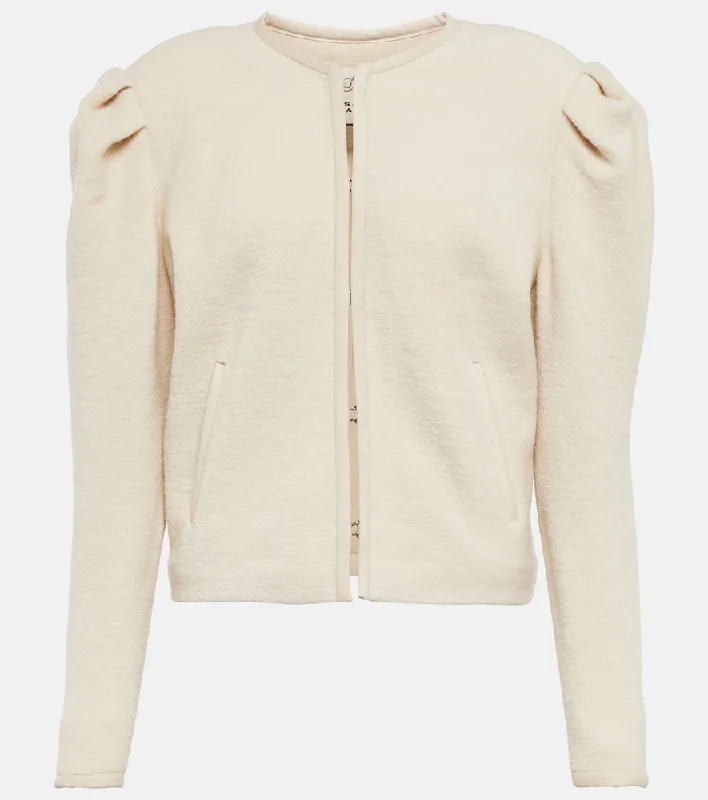 Isabel Marant Zingy wool-blend jacket Cardigan Sweater Pullover