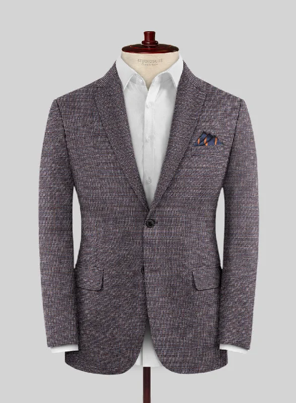 Reda Arijo Maroon Wool Jacket Denim Jacket Leather Jacket Suede Jacket
