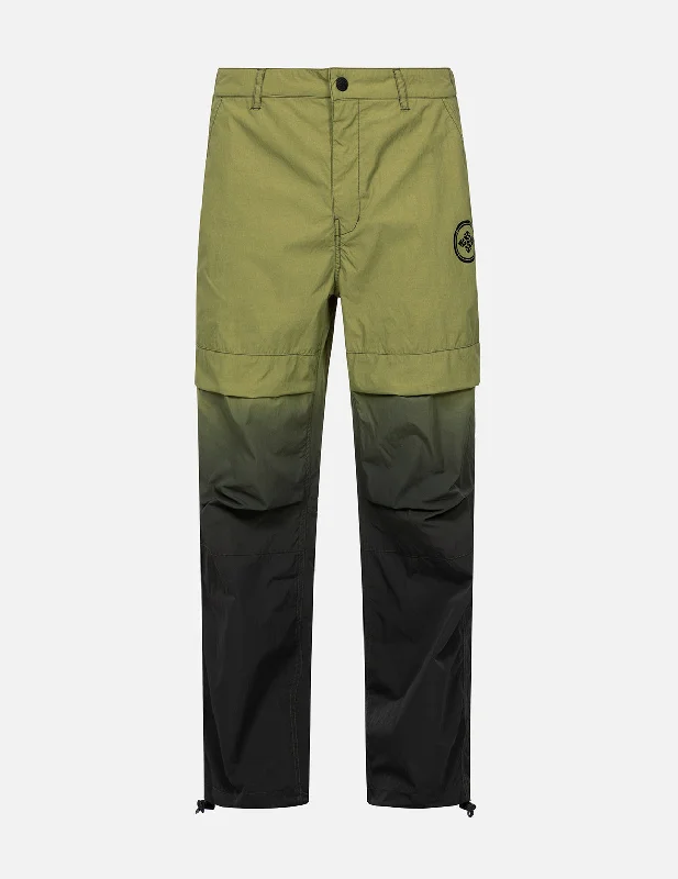 Dip Dye Regular Fit Panelled Pants Wide-Legged Palazzos