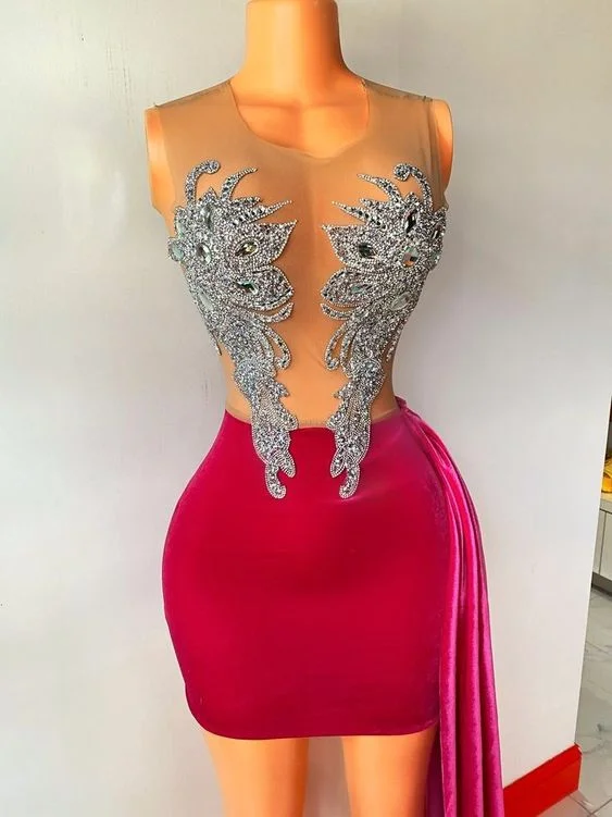 Mid length dresses, evening dress, cocktail party dress  c2617 Tunics Custom made