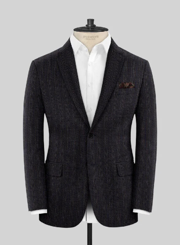 Loro Piana Yosue Wool Silk Jacket Hoodie Zip-Up Jacket Button-Up Jacket