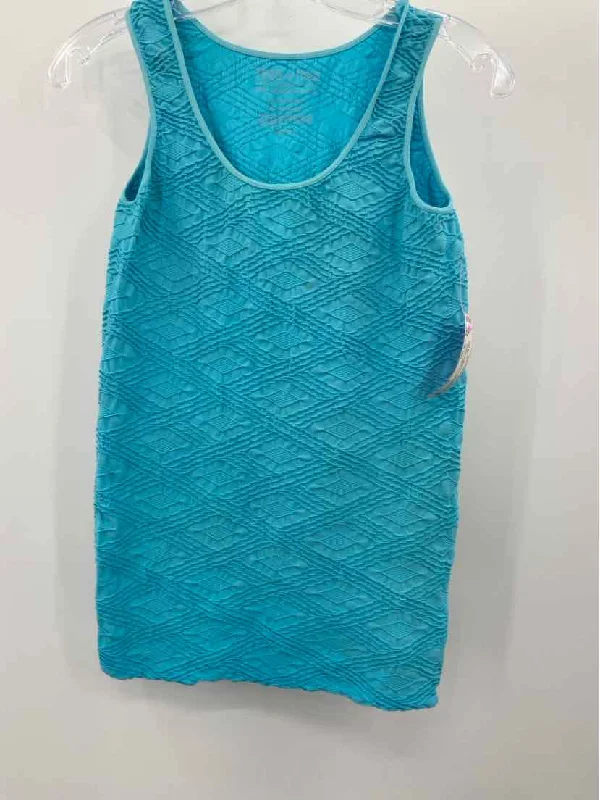 Pre-Owned Tees By Tina Blue Size One Size Tank Top yoga tank top