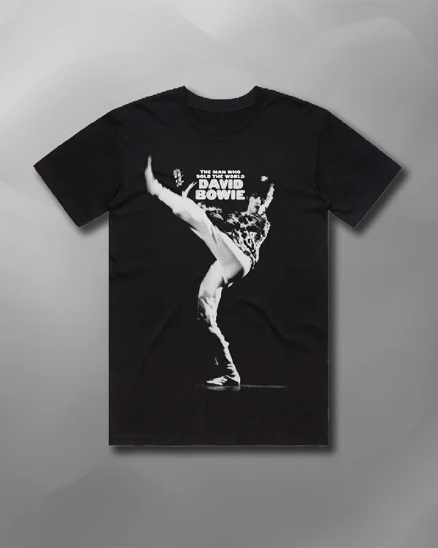 David Bowie - The Man T-Shirt-- Chenille Blend Fleece Blend Nylon Blend