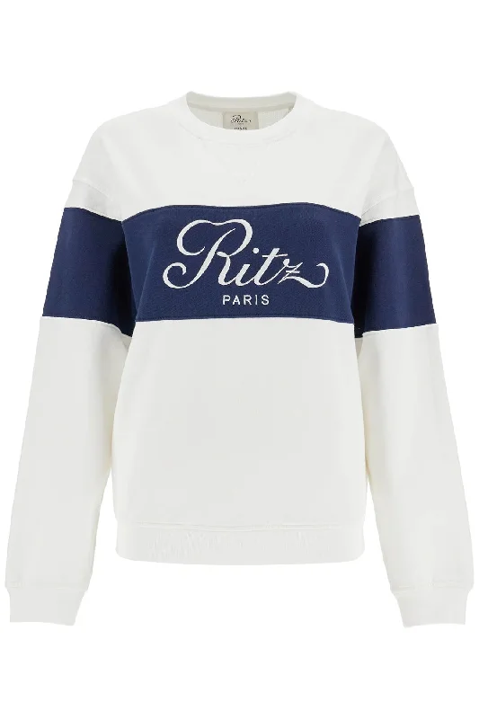 'Two-Tone Frame Women's Sweatshirt By R-- Layered Multi-layer Single Layer