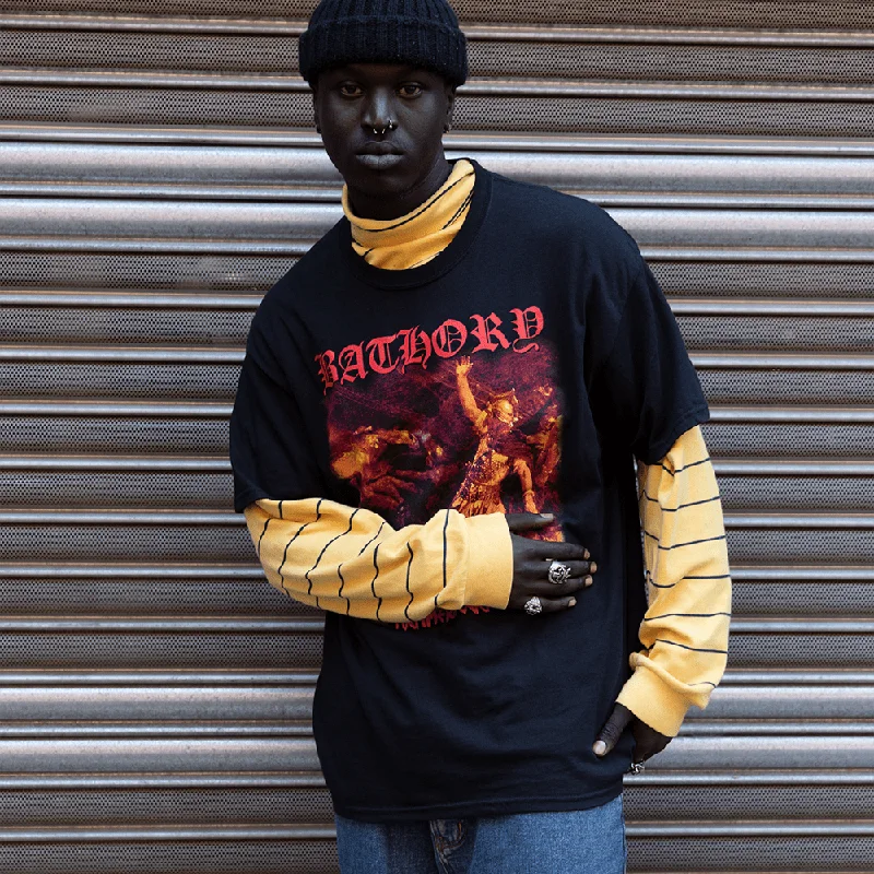 BATHORY | HAMMERHEART T-SHIRT -- Basic T-Shirt Crew Neck Short Sleeve