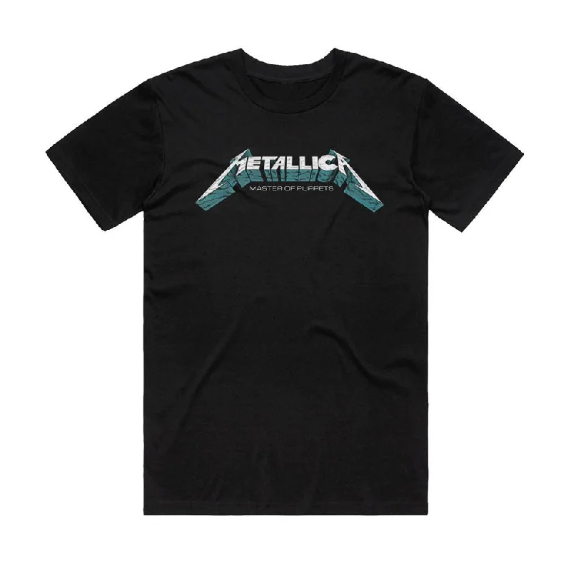 Metallica - MOP Logo - Tshirt Black-- Nylon Fabric Polyester Fabric Spandex Fabric