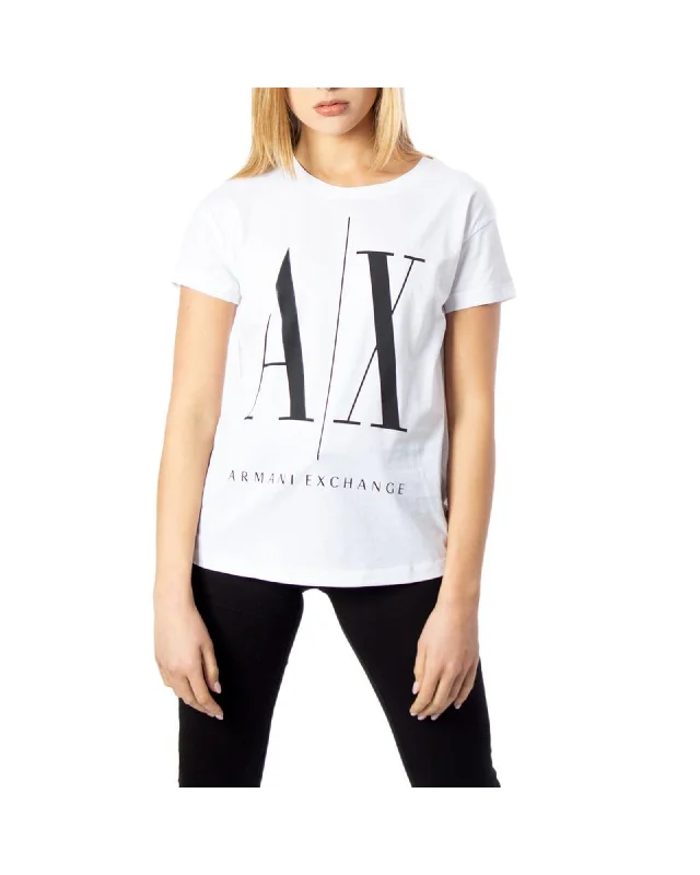 Armani Exchange Cotton Casual Tops & T-Shirts-- Fleece Nylon Spandex