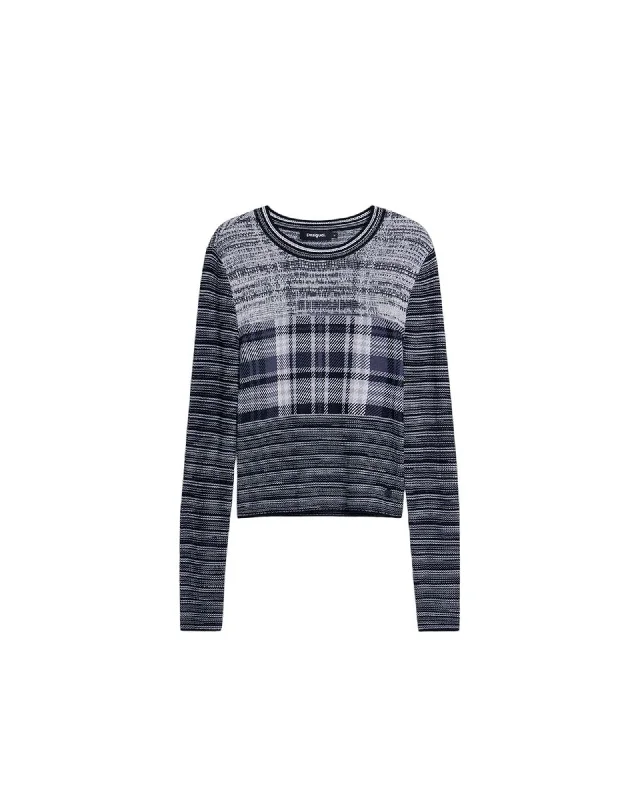Desigual Viscose Knitwear Top & T-Shirt-- Sequined Glittery Shiny