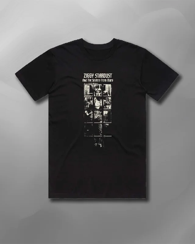 David Bowie - Phonebooth T-Shirt-- Sequined Glittery Shiny