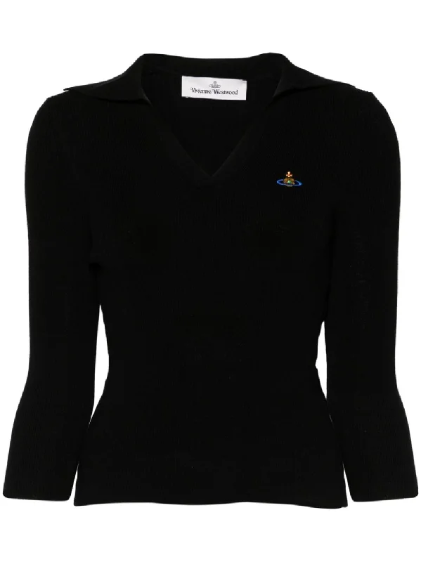 Vivienne Westwood Women's T-Shirts And Polos Black-- Welt Pockets Slit Pockets Flap Pockets Vivienne Westwood Women's T-Shirts And Polos Black-- Welt Pockets Slit Pockets Flap Pockets