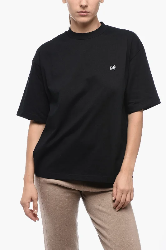 Ann Demeulemeester Embroidered HOLY Crewneck T-shirt S Standard size-- Asymmetrical Pockets Print Ann Demeulemeester Embroidered HOLY Crewneck T-shirt S Standard size-- Asymmetrical Pockets Print