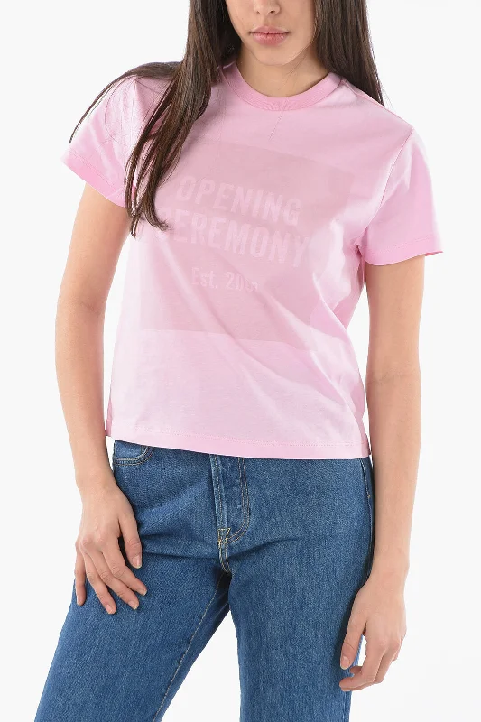 Opening Ceremony Cotton BOX LOGO Crop T-Shirt M Standard size-- Elegant Classic Vintage Opening Ceremony Cotton BOX LOGO Crop T-Shirt M Standard size-- Elegant Classic Vintage