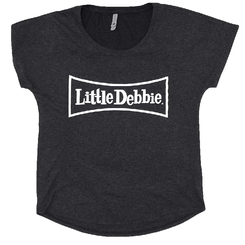 Little Debbie® Vintage Logo Women's T-shirt-- Cotton Fabric Linen Fabric Terry Fabric Little Debbie® Vintage Logo Women's T-shirt-- Cotton Fabric Linen Fabric Terry Fabric