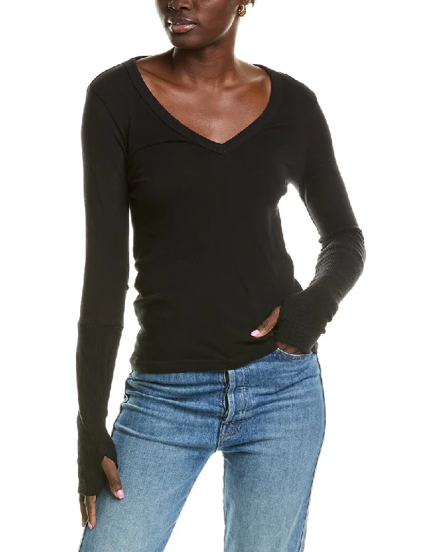 Enza Costa Cuffed Shirt-- Print Jacquard Patchwork