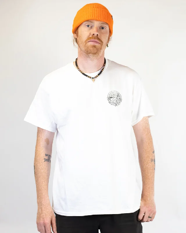 Treehouse Peace T-Shirt-- Zippered Front Buttoned Front Snap Front