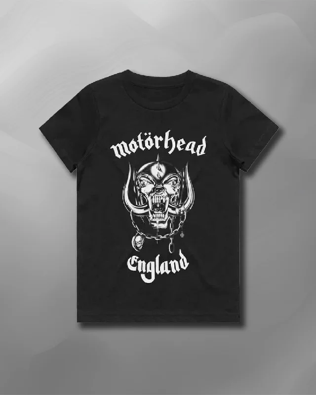 Motorhead - England Kids T-Shirt-- Anti-Pilling Machine Wash Handmade