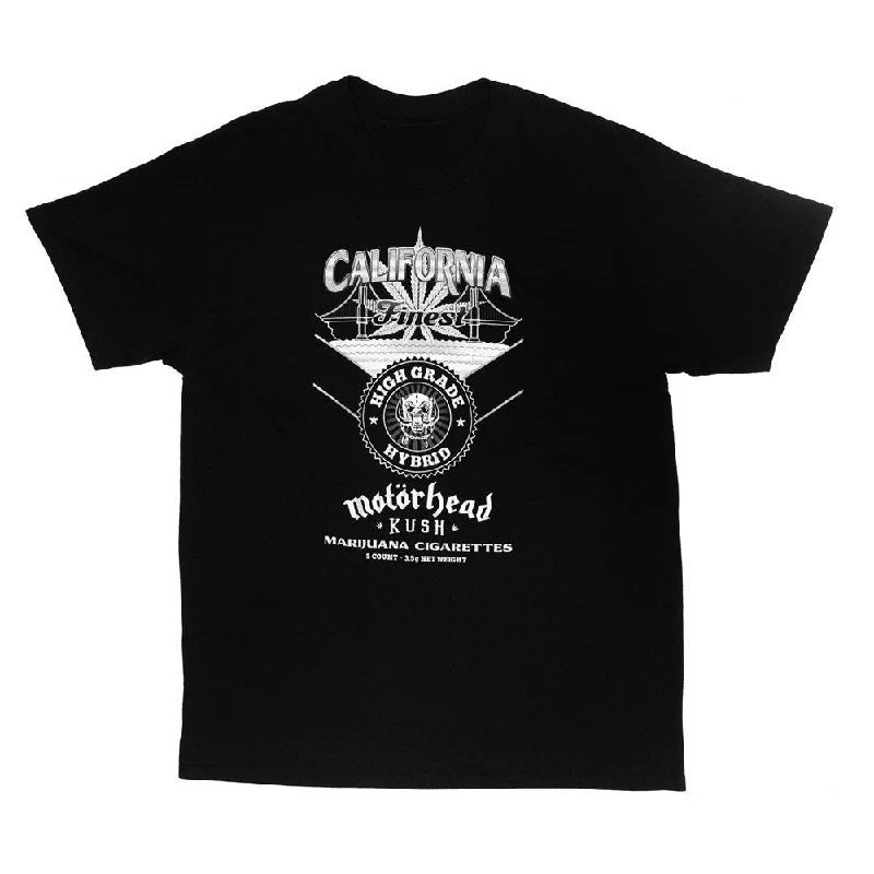 Motorhead - California Finest - Black T-shirt-- Rayon Fabric Velvet Fabric Corduroy Fabric Motorhead - California Finest - Black T-shirt-- Rayon Fabric Velvet Fabric Corduroy Fabric
