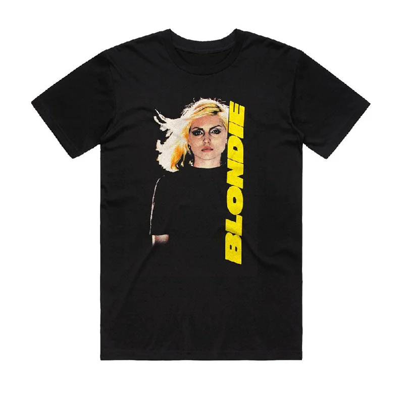 Blondie - First Album T-shirt - Black (Limited Tour Item)-- Fashionable Trendy Casual