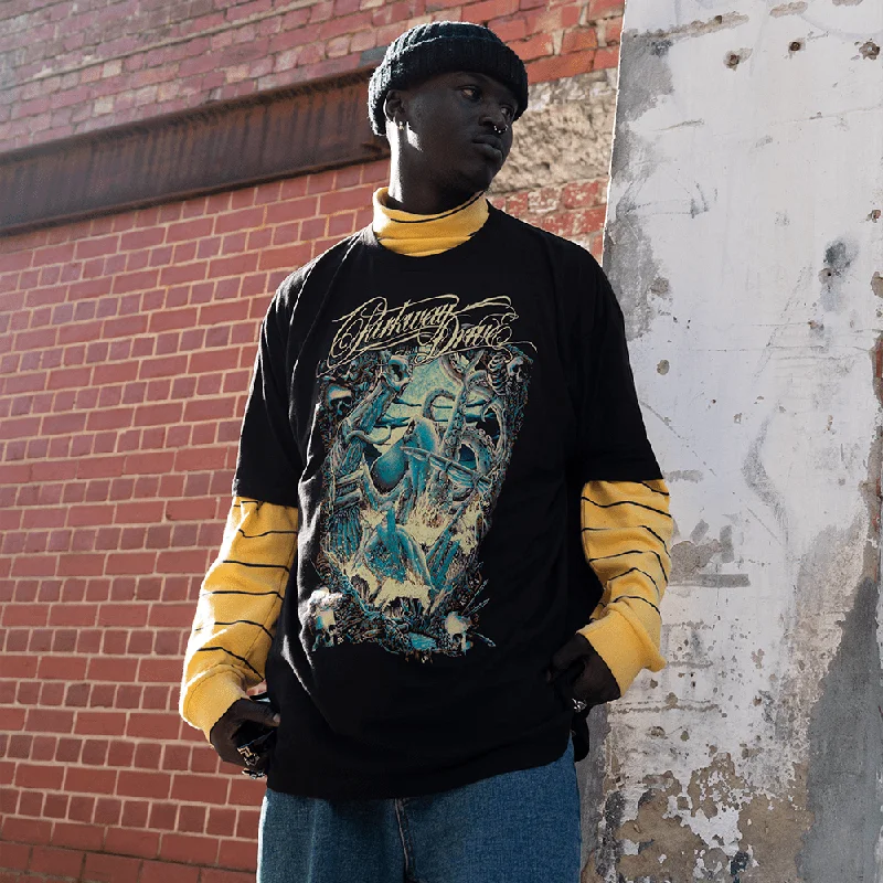 Parkway Drive | Kraken T-Shirt-- Welt Pockets Slit Pockets
