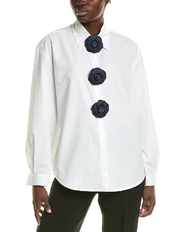 Beulah Rose Pin Shirt-- Anti-Shrink Durable Soft