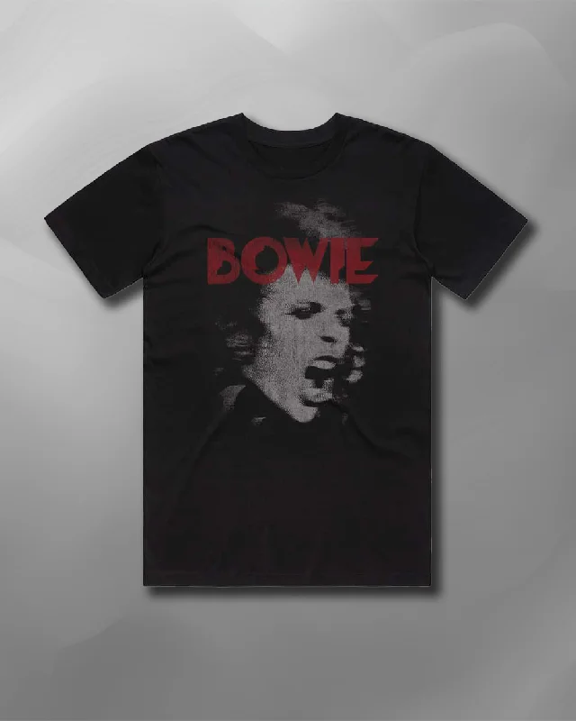 David Bowie - Yell T-Shirt-- Cashmere Blend Cotton Blend Poly Blend