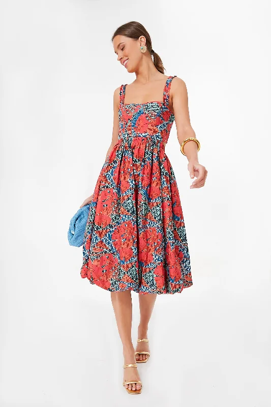 Flamingo Olympia Dress Tunics Designer luxury