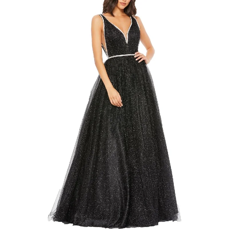Womens Glitter Illusion Evening Dress Tunics Review highly