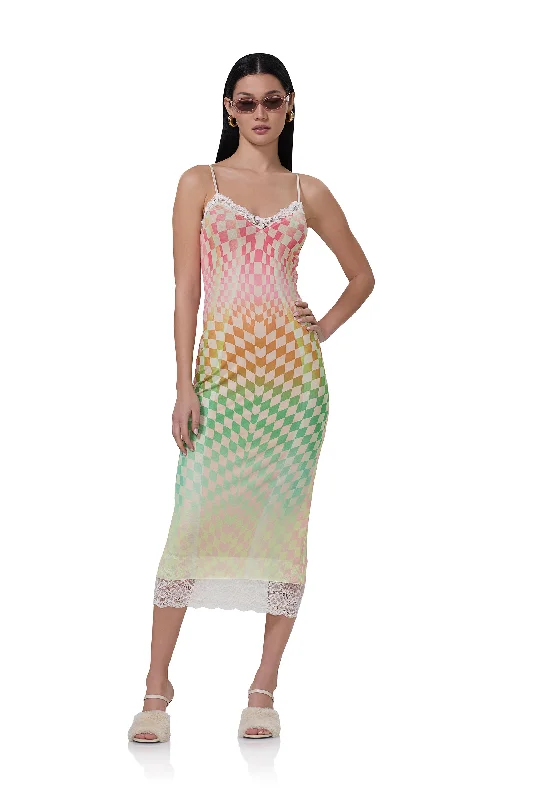 Nissa Dress - Pastel Ombre Tunics Velvet soft