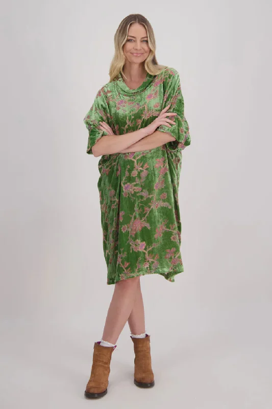 Briarwood Hart Dress - Floral Burn Out Tunics Stylish elegant
