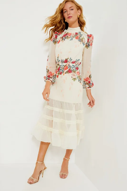 Jardine Cream Jacqui C Dress Tunics Ceremony elegant