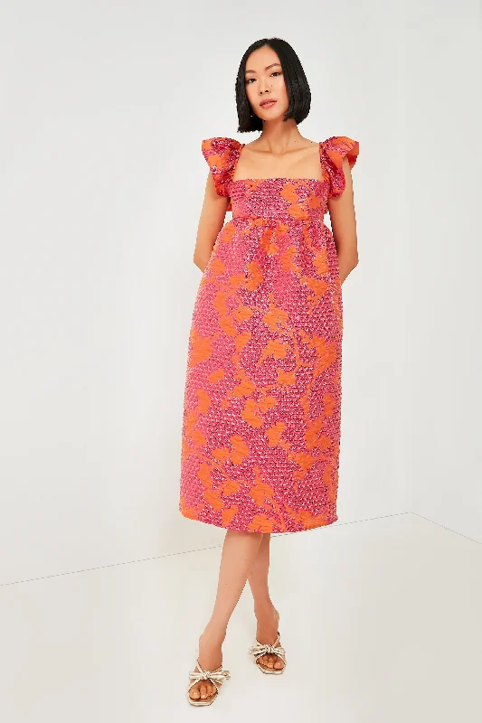 Pink Bubble Astraea Dress Floral Print girly
