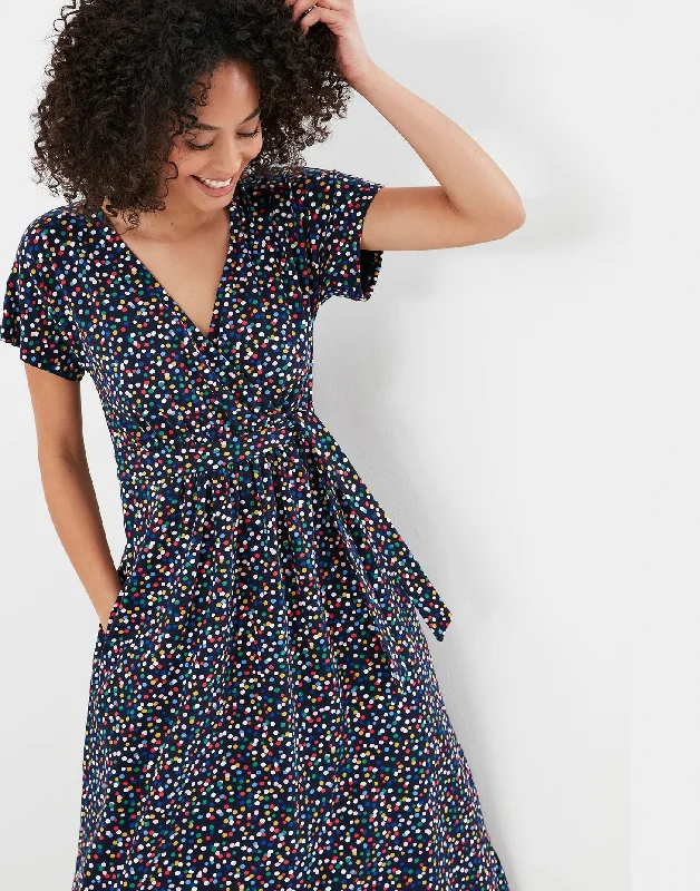 Confetti Jersey Wrap Dress Tunics Trousers formal
