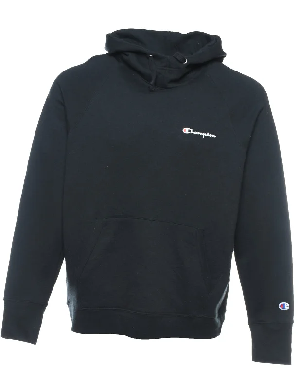 Champion Hooded Sweatshirt - XL Hoodie with Sequins Glamorous Eye-catching