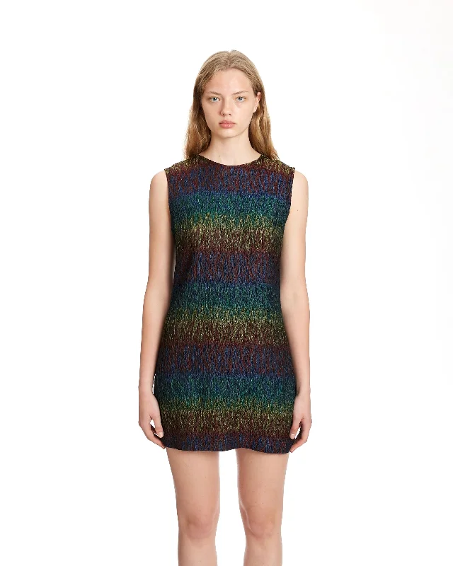 Plein Sud Metallic Midi Dress Tunics Hiking breathable