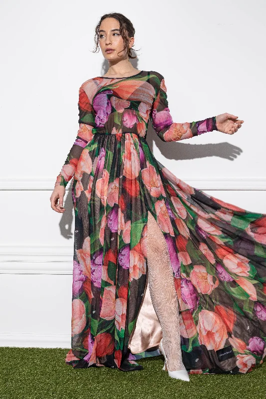 Amidala Long La Vie En Tulip dress Tunics Travel practical
