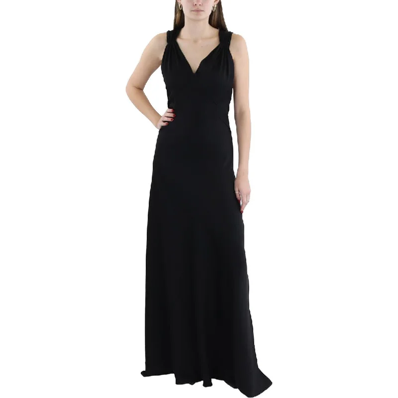 Bias Womens Charmeuse Drape Evening Dress Tunics Running lightweight