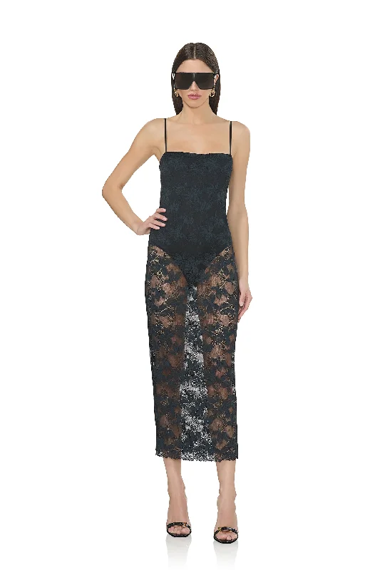 Marsaille Dress - Noir Tunics Fashionable chic