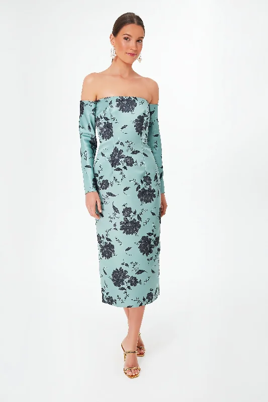 Rose on Pistachio Melina Dress Tunics Chinos classic