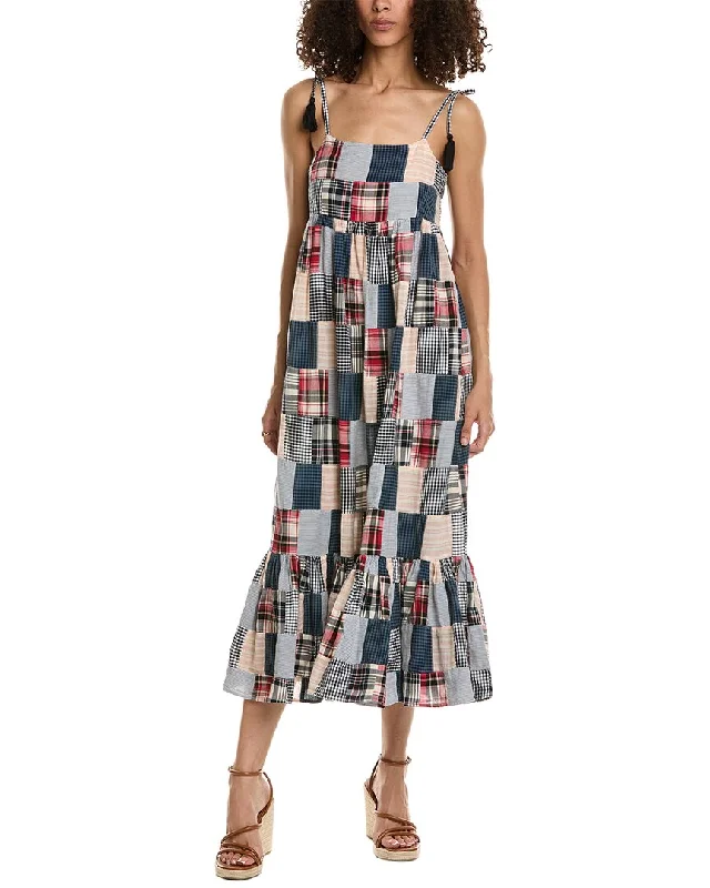 THE GREAT The Dainty Midi Dress Tunics Sophisticated sleek